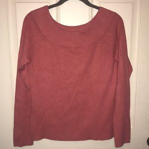 Coral colored sweater